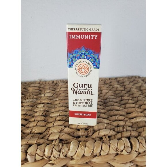 Guru Nanda Essential Oil Immunity Synergy Blend 100% Pure and Natural Sealed - Picture 2 of 13